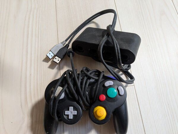 ゲームキューブ コントローラー & Switch用接続タップ セット