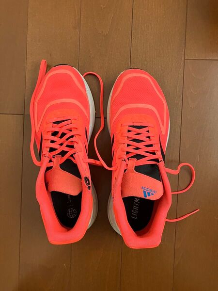 スニーカー adidas ピンク 28㎝ メンズ