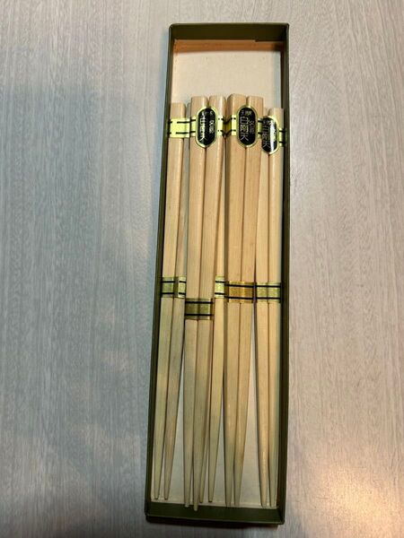 高級天然木 白南天 お箸 5脚