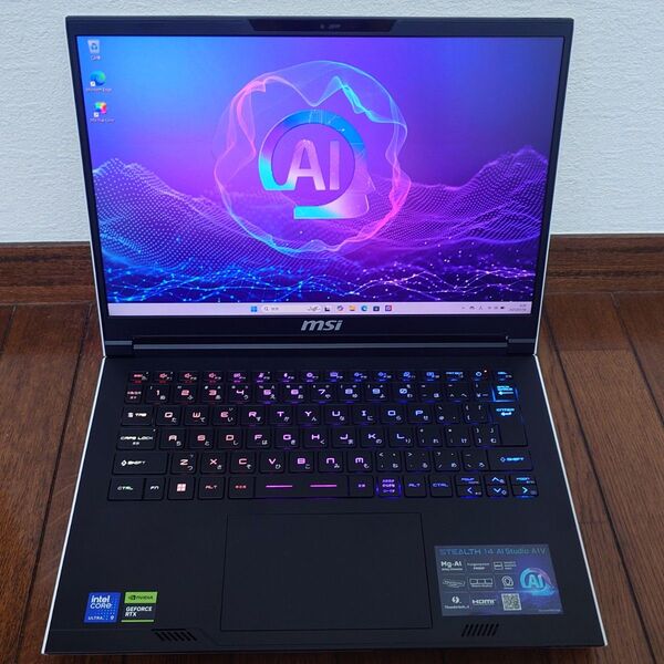 Stealth 14 AI Studio A1V Core Ultra9 185H 32GB SSD1TB RTX4060