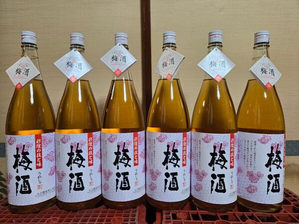 白玉醸造「彩煌の技と味 梅酒(さつまの梅酒)」(1800ml)(1.8L)6本組み