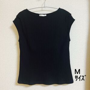 フレンチトップス カットソー ブラック