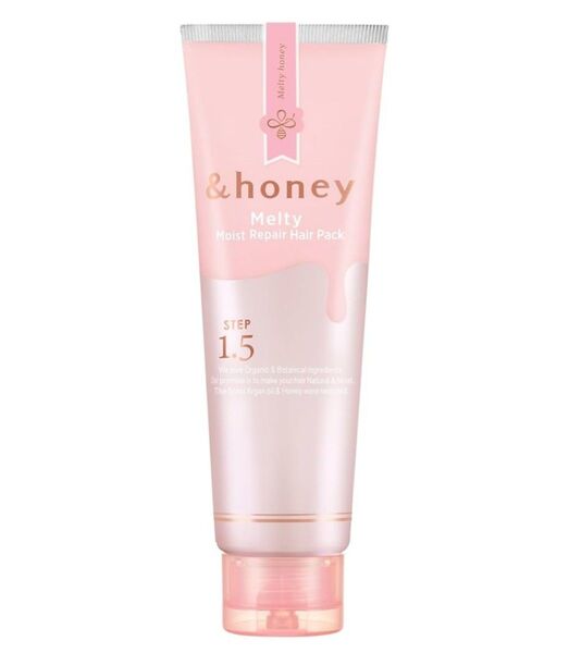 &honey アンドハニー メルティ ヘアパック STEP1.5 うねり くせ毛の集中ケア