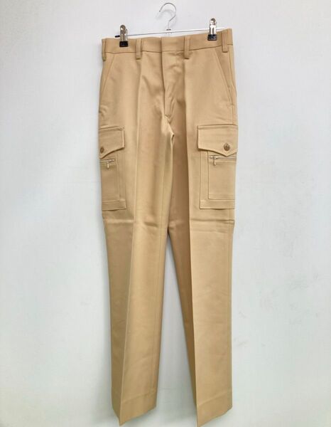 フルターン カーゴパンツ ワークパンツ ベージュ 無地 パンツ 日本製 男女共用 作業服 ストレッチ