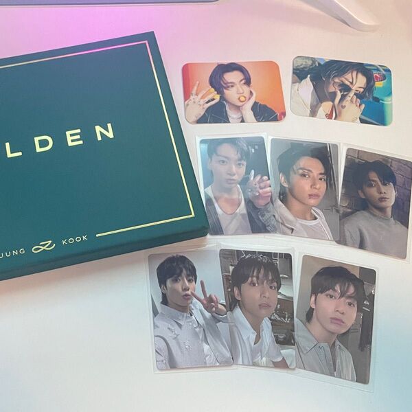 BTS グク テテ golden Layover me myself アルバム トレカ 写真集 抜けなし まとめ売り