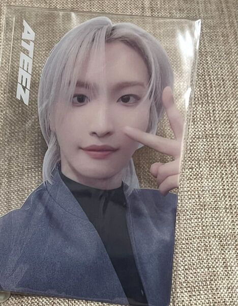 ATEEZ ソンファ SEONGHWA 公式グッズ クリアトレカ アチズ ★カスタムトレカホルダーのトレカのみ★ペンミ神戸