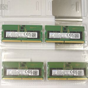 SAMSUNG ノートPC用メモリ DDR5 SODIMM PC5-5600B DDR5 5600MHz 32GB(8GB×4枚)