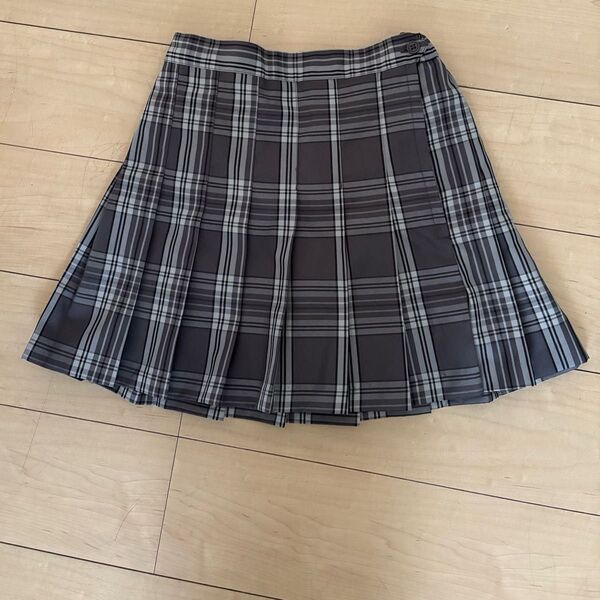 美品 WEGO ウィゴー なんちゃって制服 チェックプリーツスカート JK 女子高生 L