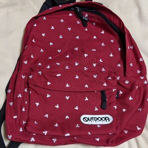 earth music&ecology × Disney × OUTDOOR コラボリュック 赤