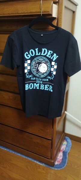 ゴールデンボンバー ファンクラブツアー2016 BOMBER Tシャツ 黒