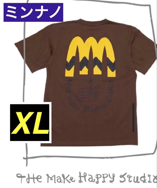 MINNANO TMHS XL Make Happy Studio XL ミンナノ Tシャツ tee