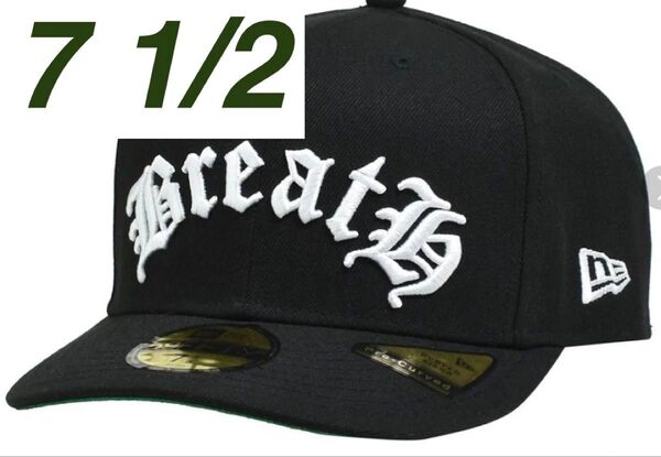 BREATH NEW ERA OLD ENGLISH LOGO 59FIFTY キャップ ニューエラ ブラック