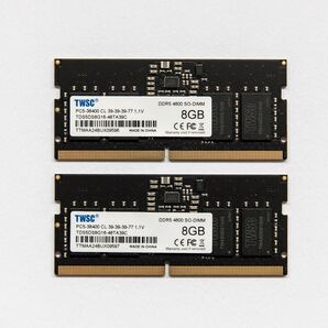 【新古品】TWSC DDR5 4800 SO-DIMM 8GB×2枚セット