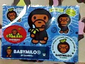 BABY MILO ベビーマイロ ベイビーマイロ ステッカー 入手困難品 新品 babymilo baby milo sannrio milo サンリオ マイロ エイプ ape bape