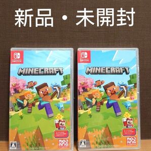 2個セット Minecraft Nintendo Switch 新品未開封