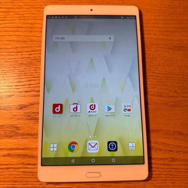 最安値 docomo dtab d−01J タブレット バッテリー良好