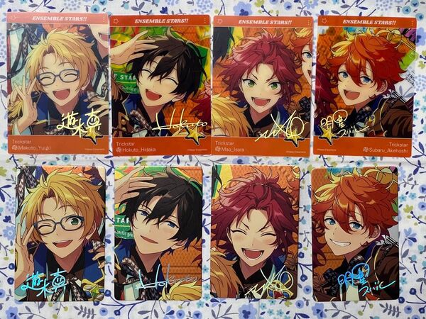 あんさんぶるスターズ あんスタ 中国 trip 旅途 INSカード 氷鷹北斗 明星スバル 遊木真 衣更真緒 trickstar