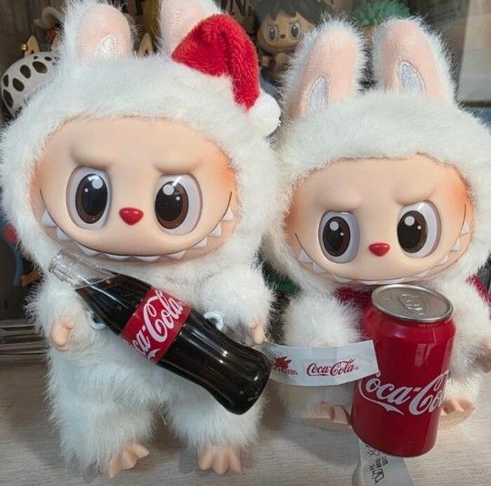 Coca-Cola The Monsters ラブブ ぬいぐるみ コカコーラ POP MART Labubu コカコーラ 2