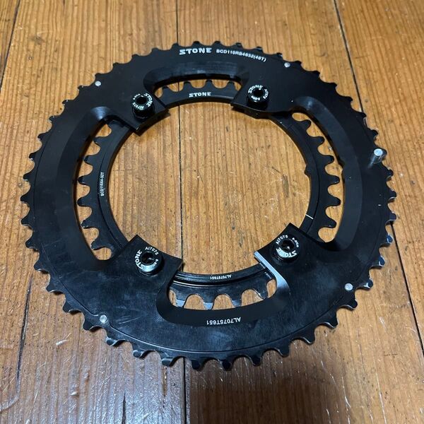Stone チェーンリング SHIMANO互換(110BCD) 46-32T 11S