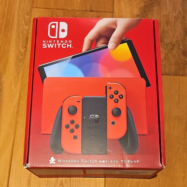 【美品】Nintendo Switch 有機ELモデル マリオレッド