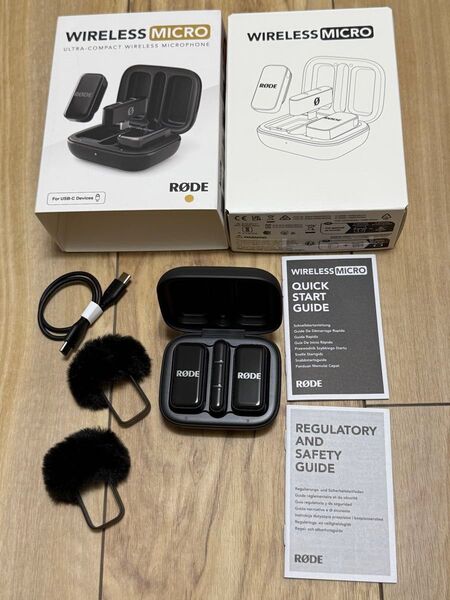 RODE Wireless Micro Ultra-compact Wireless Microphone USB-C