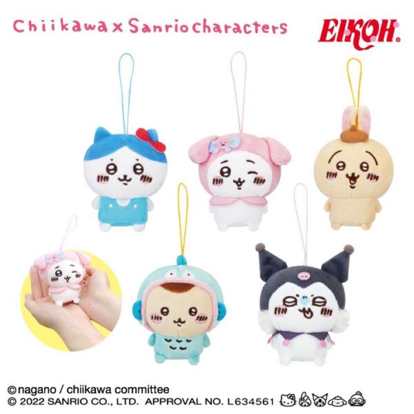 ちいかわ Sanrioなりきりマスコット レア モモンガくりまんじゅう