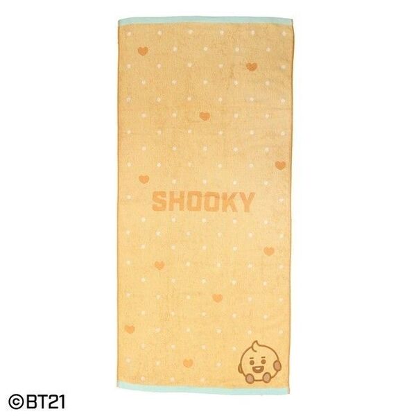 BT21 キュート SHOOKY バスタオル BTS SUGA 水泳 プール 入浴