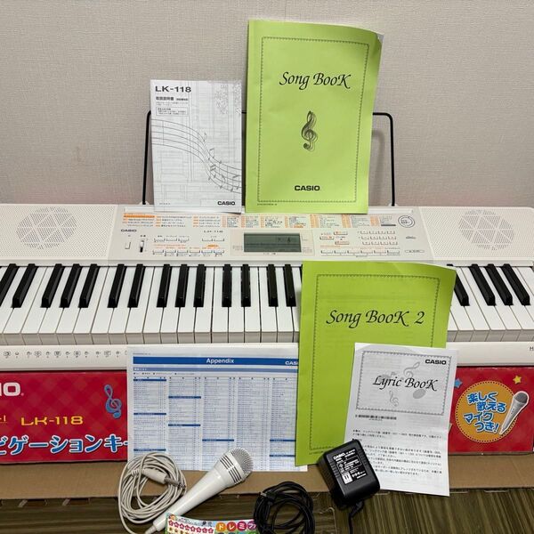 CASIO カシオ 電子ピアノ 光ナビゲーション ローランド 光ナビゲーションキーボード 61鍵盤 LK-118