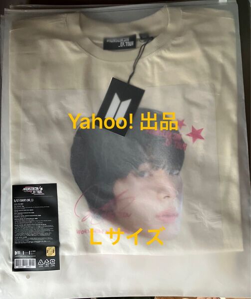 防弾少年団 BTS ジン #RUNSEOKJIN_EP.TOUR GOYANG S/S T-SHIRT Tシャツ BEIGE L
