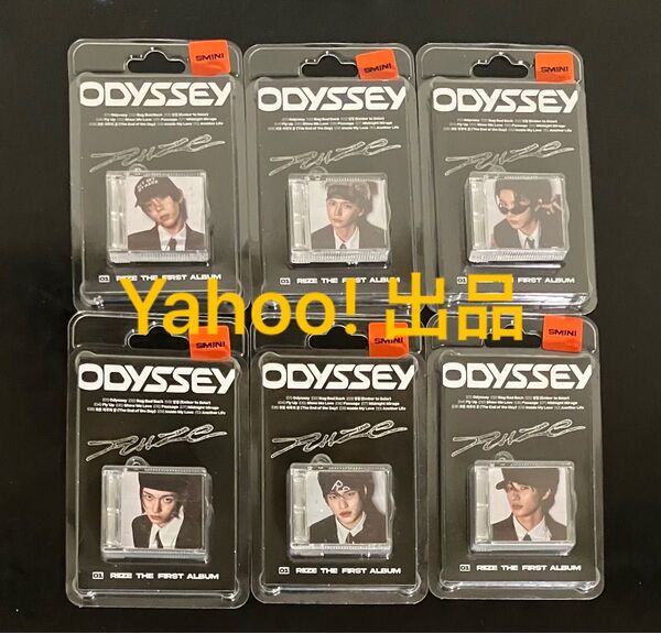 RIIZE 1st Album ODYSSEY SMini 6種 ショウタロウ ウンソク ソンチャン ウォンビン ソヒ アントン