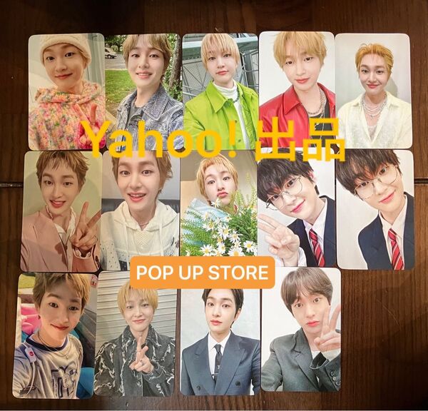 SHINee オニュ ONEW PERCENT POP UP トレカ フォトカード 14 種