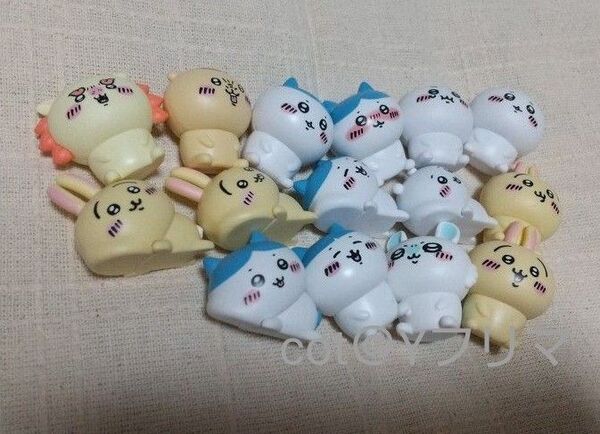 ちいかわ インテリアフィギュアセット うさぎ ハチワレ モモンガ シーサー