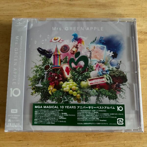 Mrs. GREEN APPLE MGA MAGICAL 10 YEARS ベストアルバム 通常盤