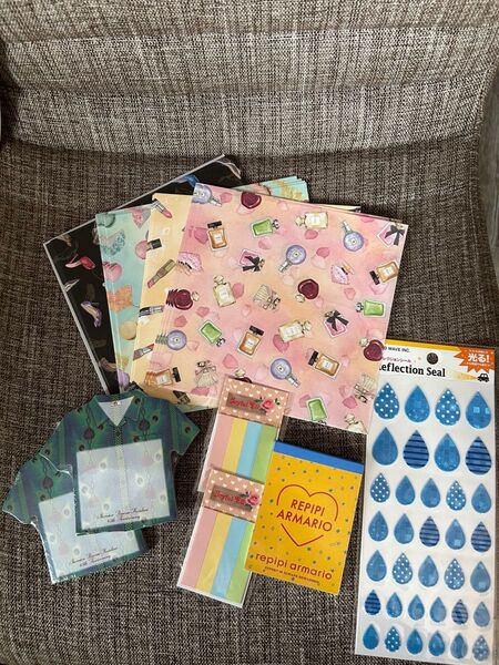 repipi armarioなど メモ帳 付箋 リフレクションシール まとめ売り
