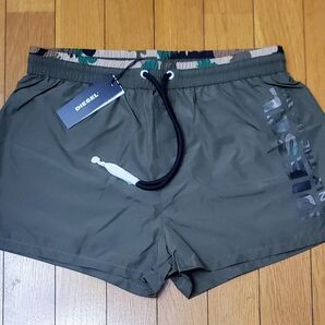ディーゼル 新品 メンズ スイムウェア(カモフラージュ/カーキ②S)