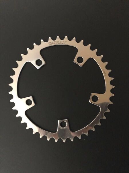 サーリー SURLY チェーンリング 40T 110 ステンレス シルバー