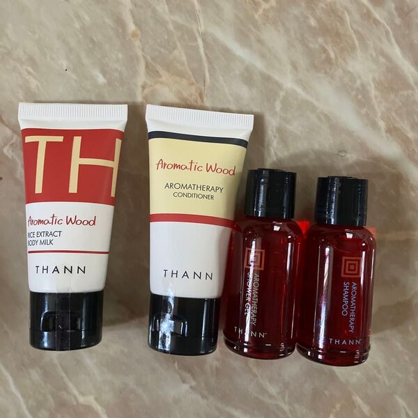 THANN アロマティックウッド トラベルセット 4点セット