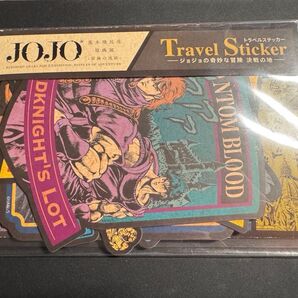 ジョジョの奇妙な冒険 荒木飛呂彦原画展 冒険の波紋 トラベルステッカー 決戦の地