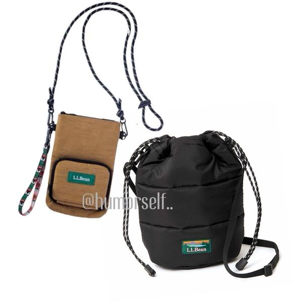 L.L.Bean エルエルビーン 付録 まとめ 巾着ポシェット、スマホショルダー ※説明文必読