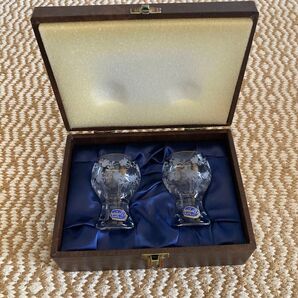 Bohemia Glass ショットグラス 2個セット 未使用