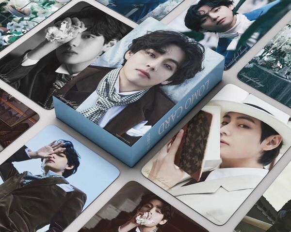 BTS テテ テヒョン V フォトカード トレカ ロモカード