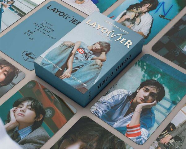 BTS LAYOVER テテ テヒョン V フォトカード トレカ ロモカード