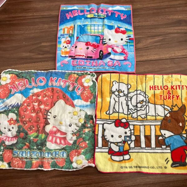 サンリオ ハローキティ ミニタオル ご当地 HELLO KITTY ハンドタオル
