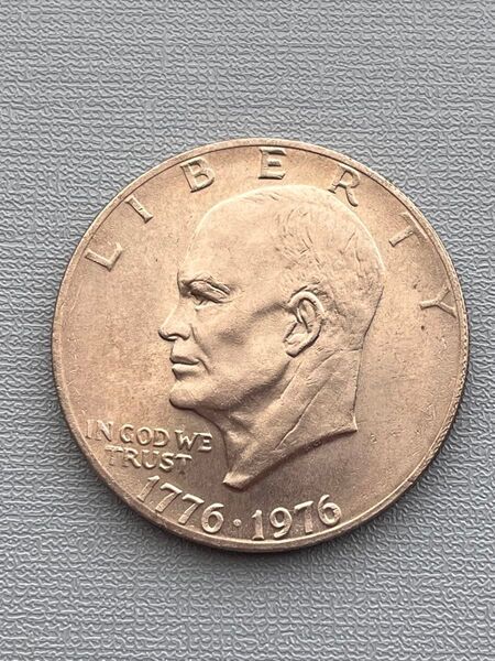 アメリカ 1976年 アイゼンハワー 1ドル硬貨 建国200周年記念硬貨
