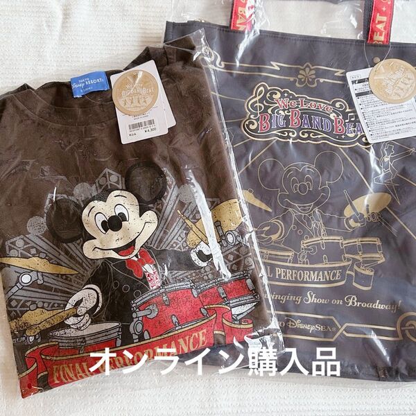 ビッグバンドビート トートバッグ Tシャツ ディズニーシー ミッキー BBB