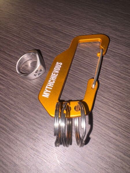 Chrome Hearts Taste Ring & MYTHCHIEVOUS Carabiner SET