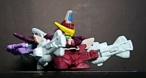 SDガンダム ガン消し　フルカラー ステージ46 ジャスティスガンダム+ミーティア