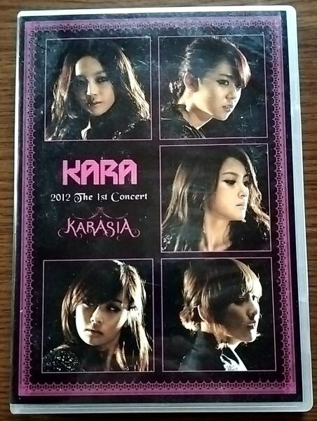 KARA 2012 The 1st Concert KARASIA DVD