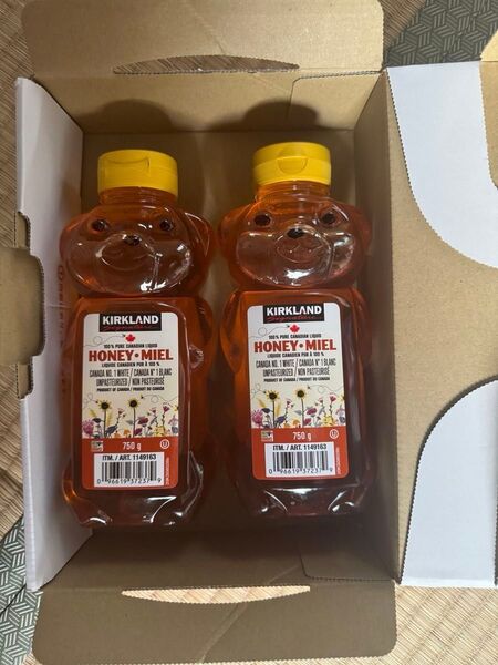 カークランド ハニーベア はちみつ 蜂蜜 ベアージャグ 2本セット コストコ ハチミツ KIRKLAND