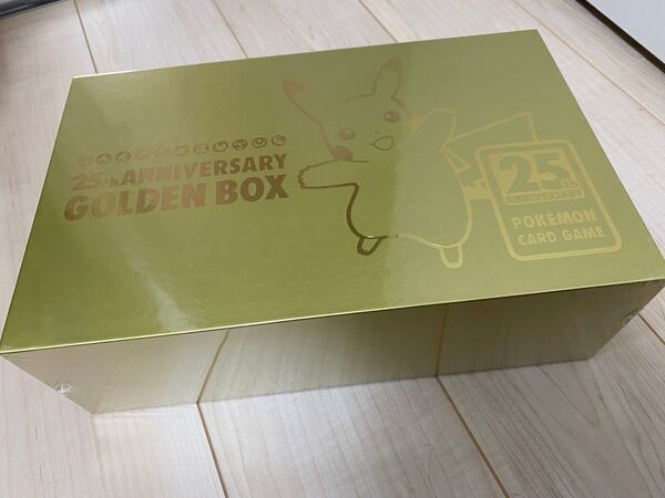 ポケモンカードゲーム 25th ANNIVERSARY GOLDEN BOX 新品 未開封 シュリンク付き 美品